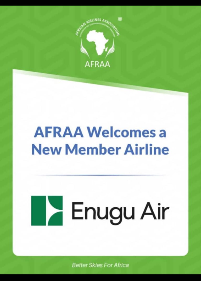 AFRAA Welcomes Enugu Air, Strengthens Nigeria’s Domestic Aviation Growth